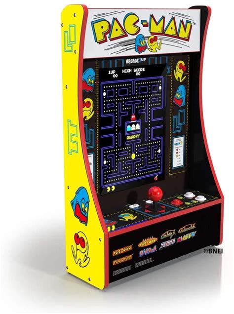 Arcade1up Pac Man Partycade In Countertop Arcade Video Game Cabinet
