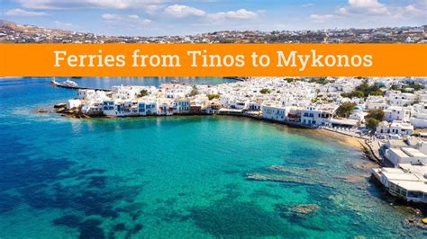 Comment Se Rendre De Tinos à Mykonos Par Ferry Blog Voyage