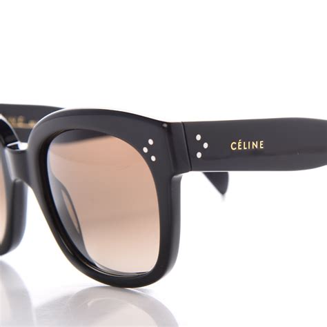 Celine New Audrey Sunglasses Cl 41805s Black 272899