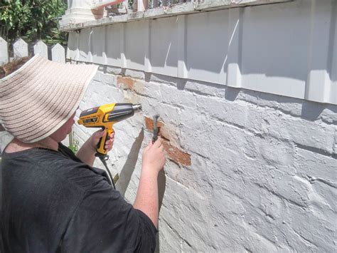 How To Remove Paint From Brick And Concrete Diy Projects