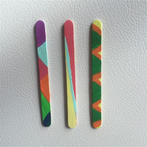 sent by sarah popsicle stick magnets