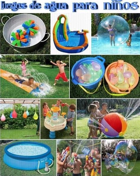 Juegos De Agua Para Niños En Verano Juegos De Agua Para Niños Juegos