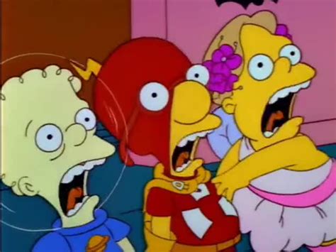 Yarn Screaming The Simpsons 1989 S04e05 Comedy Video