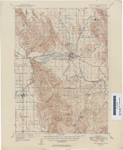Idaho Historical Topographic Maps Perry Castañeda Map Collection Ut