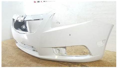 2012 chevy cruze front bumper white