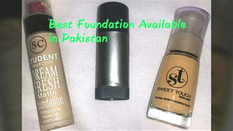 Best Foundations Available In Pakistan Review Youtube