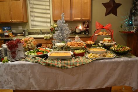 Holiday Party Buffet Table Christmas Buffet Holiday Party Buffet