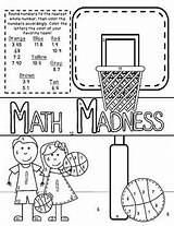 Color Decimals Rounding Numbers Madness March Math Sharpening Minds Hope Enjoy sketch template