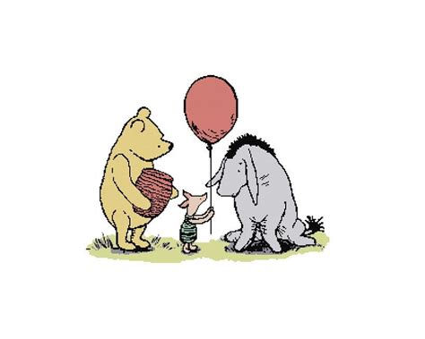 For patterns purchased prior to the correction, the information will be made available here: Cross Stitch Pattern PDF: Classic Pooh - Eeyore's Birthday ...