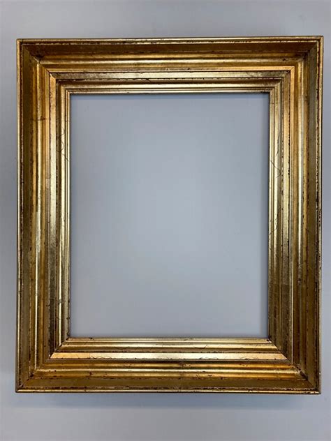 Antique Gold Leaf Picture Frame For A 17125 X 14 Etsy