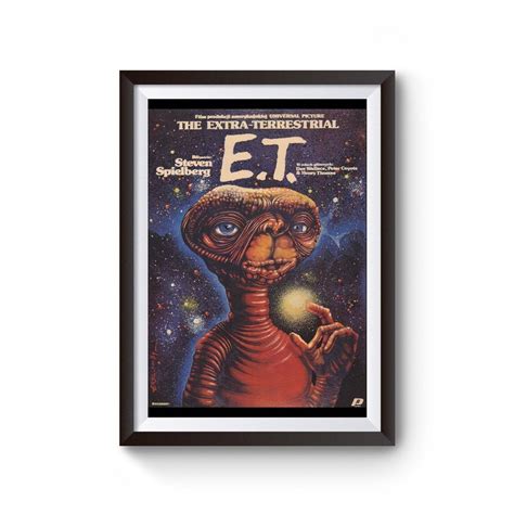 Et The Extra Terrestrial Steven Spielberg Poster Posters And Prints