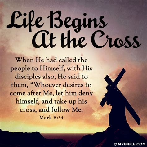 Bible Quotes On The Cross Quotesgram