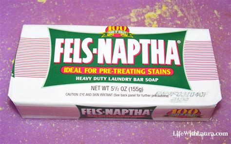 Fels naptha are much more effective at removing engine grease than regular soap, so you end up with cleaner hands with less effort. Fels Naptha Soap for make your own laundry detergent ...