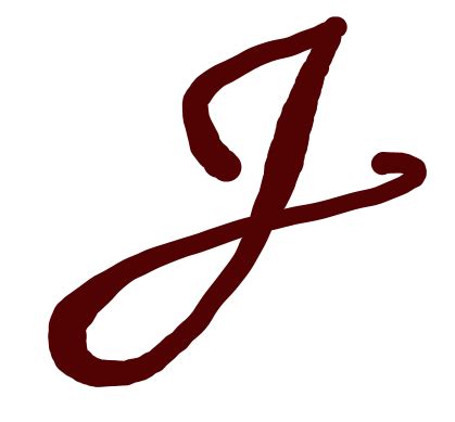 How to write a capital j from start to finish. Rough Cursive J by ColoredChromium on DeviantArt