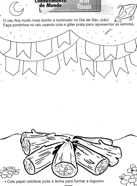 Atividade De Artes Festas Juninas