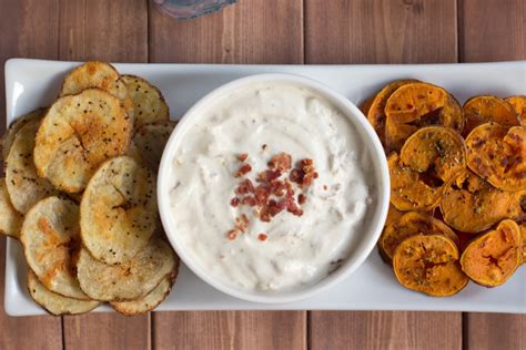 Spiralized Potato Chips With Onion Dip (With Pictures)