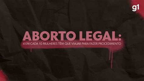 Em Cada Abortos Legais No Brasil S O Feitos Fora Da Cidade Onde A