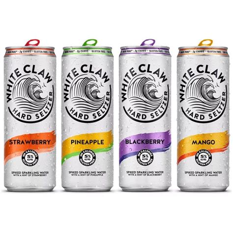 White Claw 12 Pack Hard Seltzer 355ml Carlo Pacific