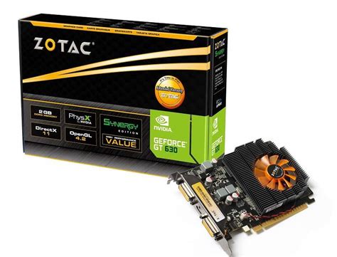 Placa De Vídeo Nvidia Geforce Gt 630 2gb Ddr3 128 Bits Zotac Arena