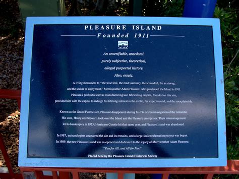 Pleasure Island Histerical Society Plaques Disney Wiki Fandom