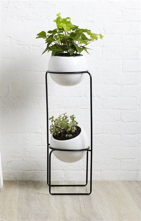 Nesta Ceramic Pot Planter And Reviews Allmodern Metal Wall Planters