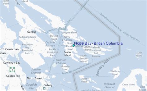 Hope Bay British Columbia Tide Station Location Guide