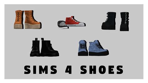 Mmdxdl Sims 4 Shoes By 8tuesday8 On Deviantart