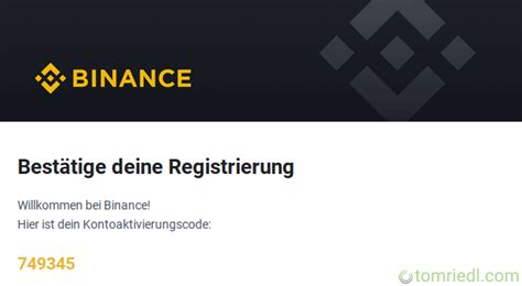 Binance Account Registrieren Konto Erstellen Deutsche Anleitung