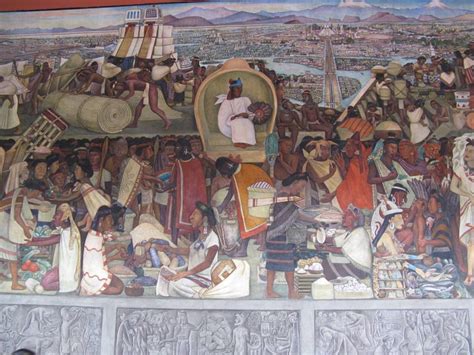Murales De Palacio Nacional Gran Tenochtitlan Tlatelolco Producción