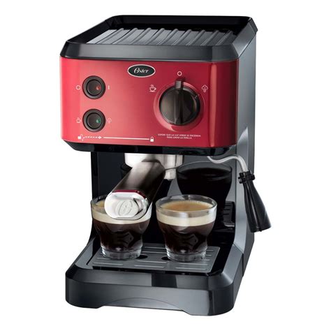 Compare prices on popular products in coffee & tea. Cafetera Oster® para espresso y capuccino roja de 19 bares ...