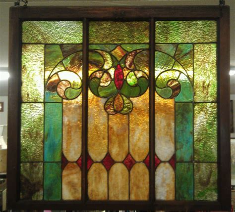 Antique Stained Glass Windows Vintage Stained Glass Window Antique