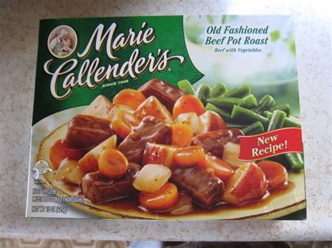 I have a mini freezer and mini fridge in my room along with a microwave. Frozen Friday: Marie Callender's - Pot Roast | Brand Eating