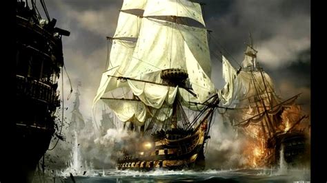 Paintings Of Naval Battles Youtube