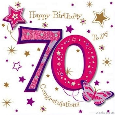 With every passing year, you are growing into an amazing human being. 85 70th Birthday Wishes