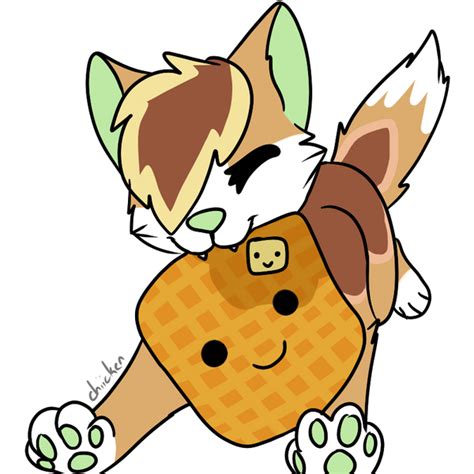 request for spazzy waffle butt by chiickens on deviantart