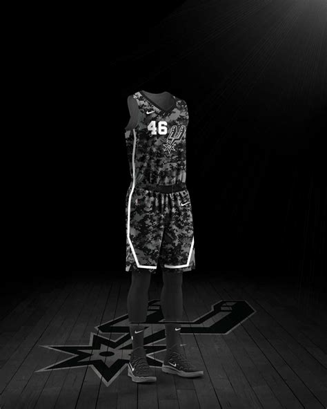 Spurs Announce Another Camouflage Jersey As This Seasons Nike City