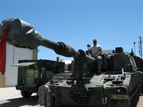 The paladin is able to stop and fire within 30 seconds with the same accuracy as before but largely improved when properly set up. A completely cleaned M109A6 Paladin... | Camp Williams ...