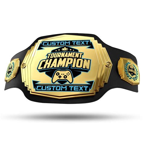 Esports Champion 6lb Custom Championship Belt Esports Etsy Uk