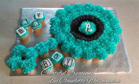 Pull Apart Rattle Cupcake Cake Diy Sweetheart