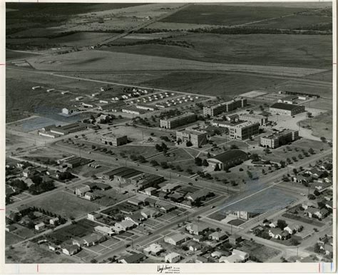 Aerial Photograph Of Abilene Christian College Campus The Portal To