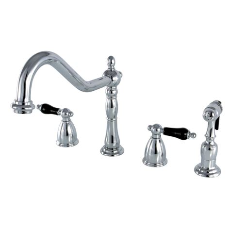 Premium kitchen faucets with sprayers are a marriage of function and form. Kingston Brass Duchess 2-Handle Standard Kitchen Faucet ...