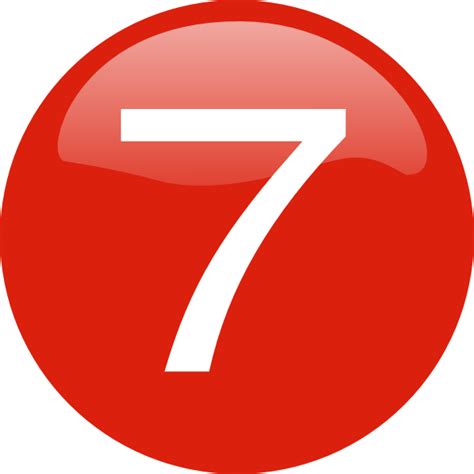 7 Number Png Image Hd Png All Png All
