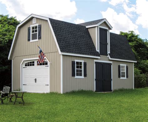 Have you ever wondered what to do with all that extra stuff taking up valuable room in your basement and garage? Two Story Dutch Barn Sheds | MD, PA | Creative Outdoor Sheds