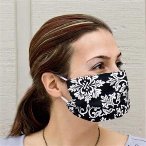 These cricut face mask patterns use common household materials you probably already have and can be made with slots for filters, adjustable ties, and a wire. Germ Free Face Mask | Sewing Pattern Download - MammaCanDoIt