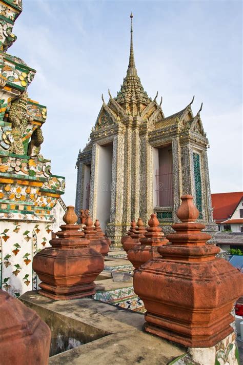 Giant Pagoda At Wat Arun Thailand Stock Photo Image Of Interior