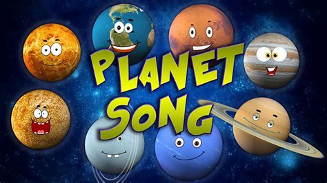 Planets Of The Solar System Videos For Kids Planet Song Youtube
