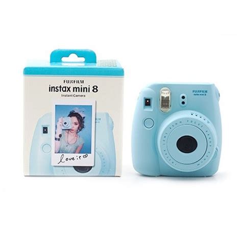 Fujifilm Instax Mini 8 Instant Camera Blue Shoppersbd