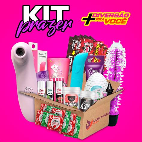 kit itens diversos de sex shop para casais vibrador personal com capa texturizada lubrificantes