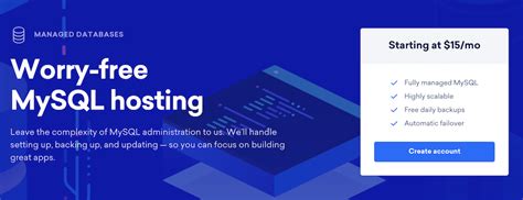 Best Managed Mysql Hosting Platforms For Your Application Geekflare