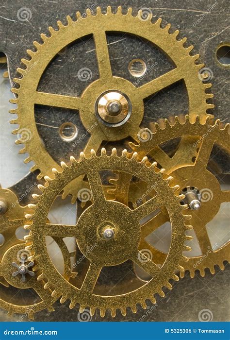 Cog Wheels Stock Photo Image Of Motion Watch Projections 5325306